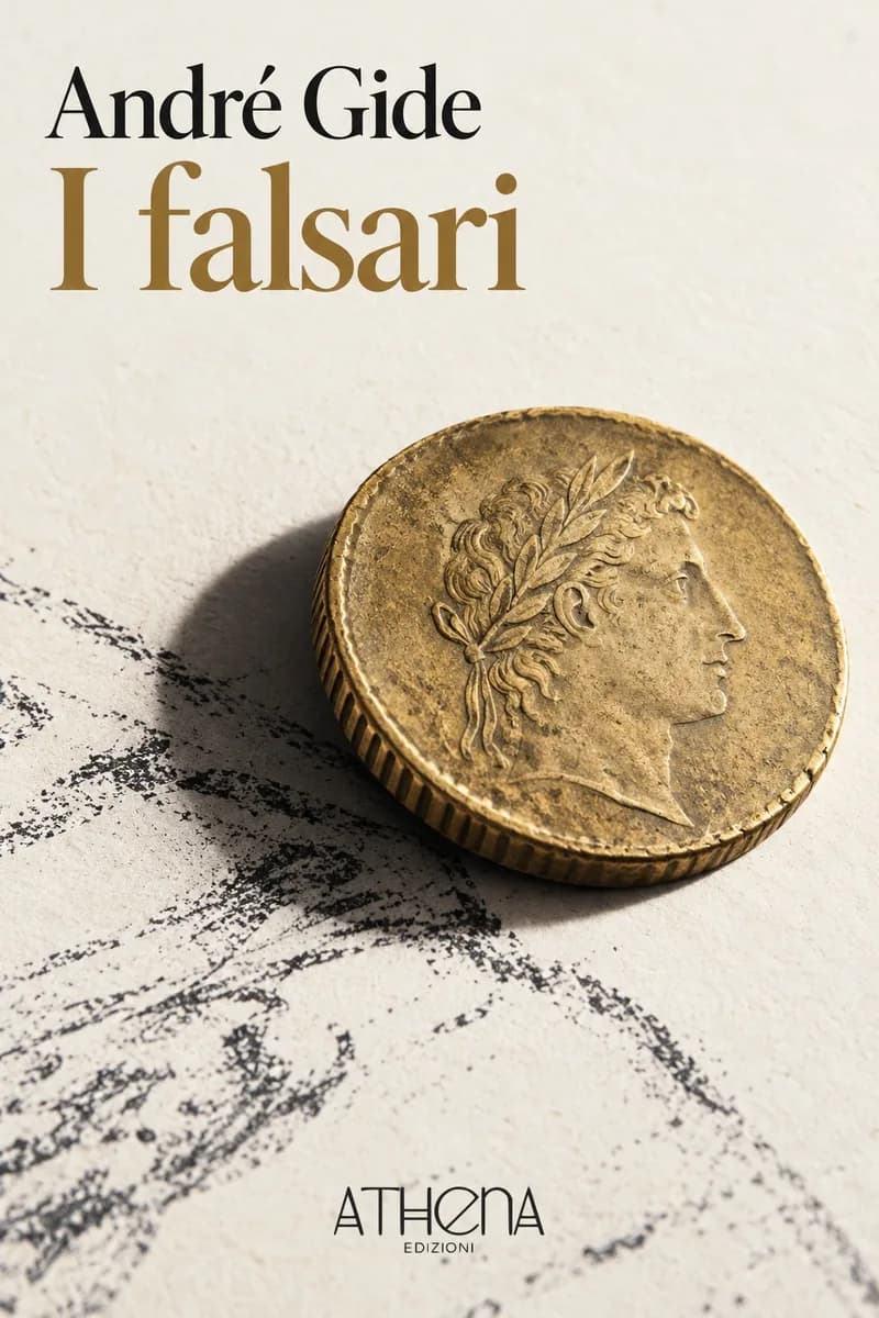 I falsari di André Gide – copertina Edizioni Athena