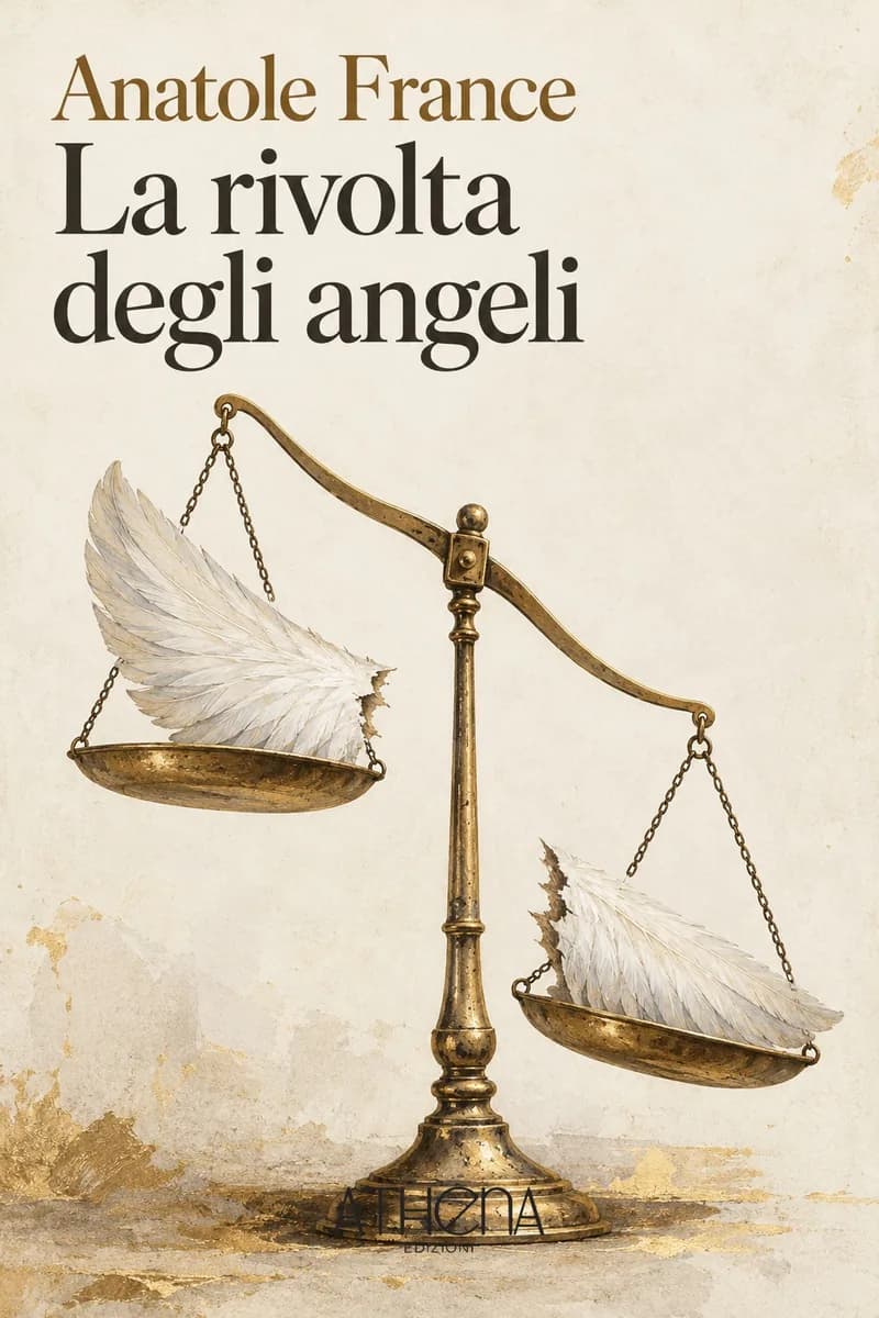 La rivolta degli angeli di Anatole France – copertina Edizioni Athena