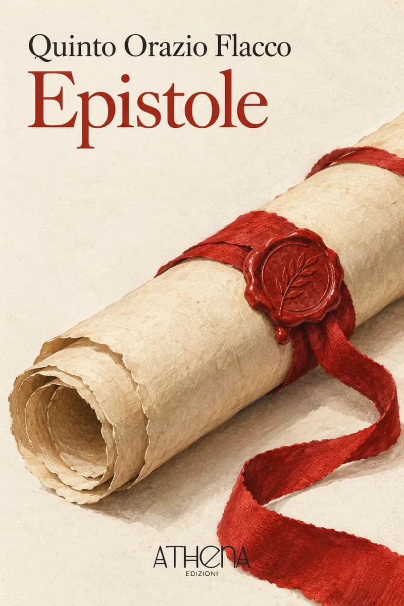 Epistole di Quinto Orazio Flacco – copertina Edizioni Athena