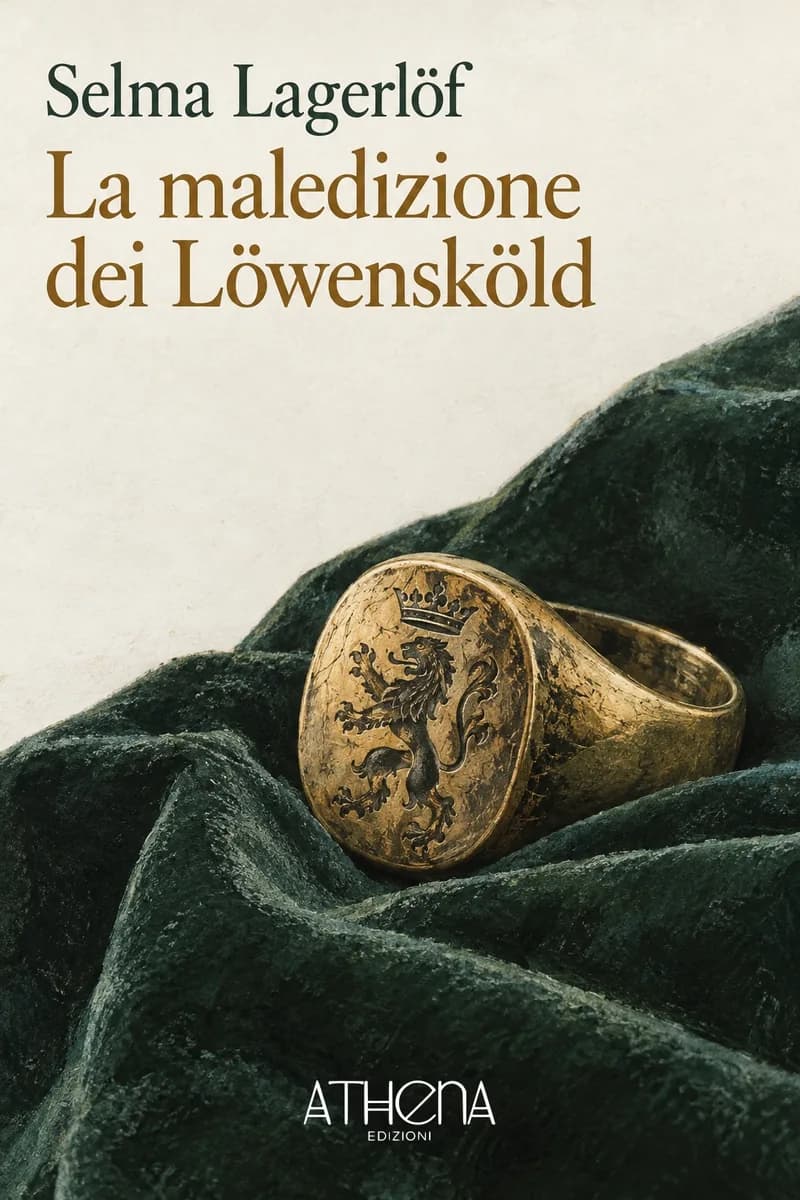 La maledizione dei Löwensköld di Selma Lagerlöf – copertina Edizioni Athena