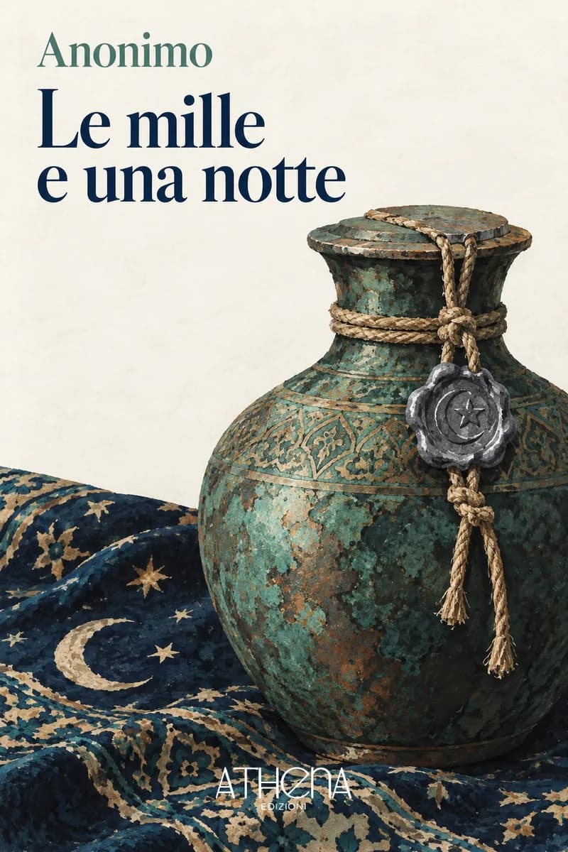 Le mille e una notte di Anonimo – copertina Edizioni Athena