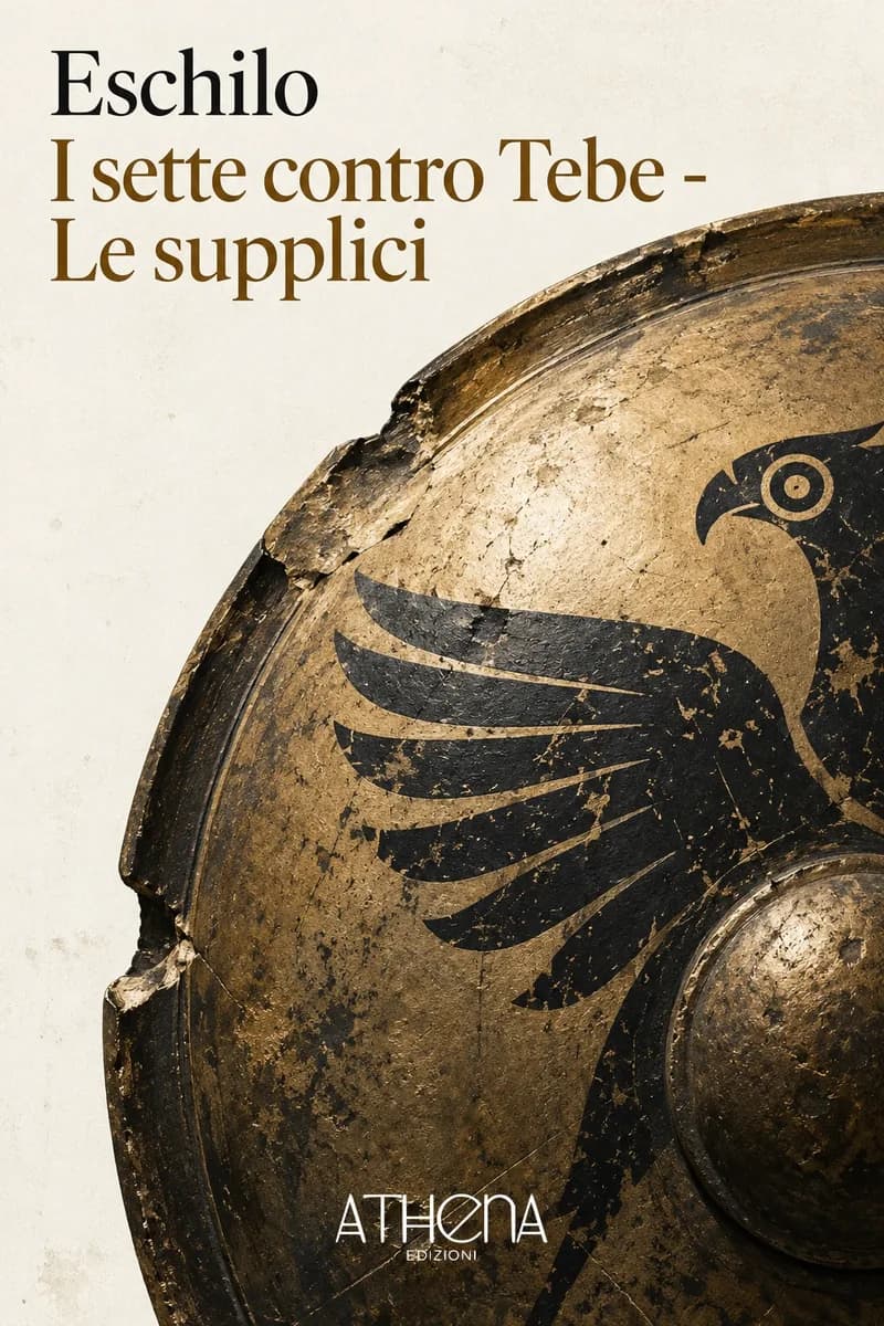 I sette contro Tebe - Le supplici di Eschilo – copertina Edizioni Athena