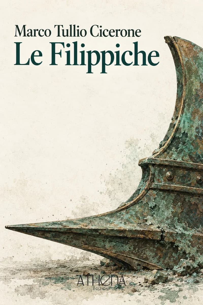 Le Filippiche di Marco Tullio Cicerone – copertina Edizioni Athena