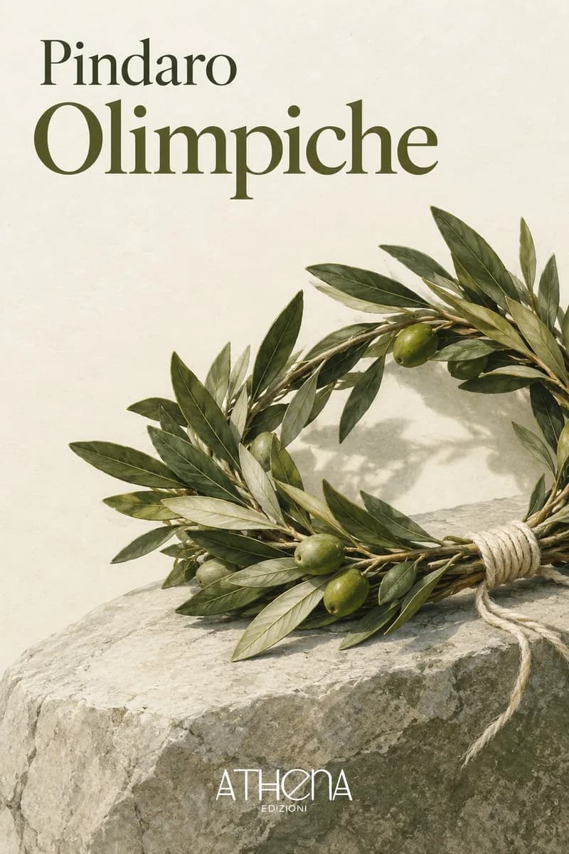Olimpiche di Pindaro – copertina Edizioni Athena