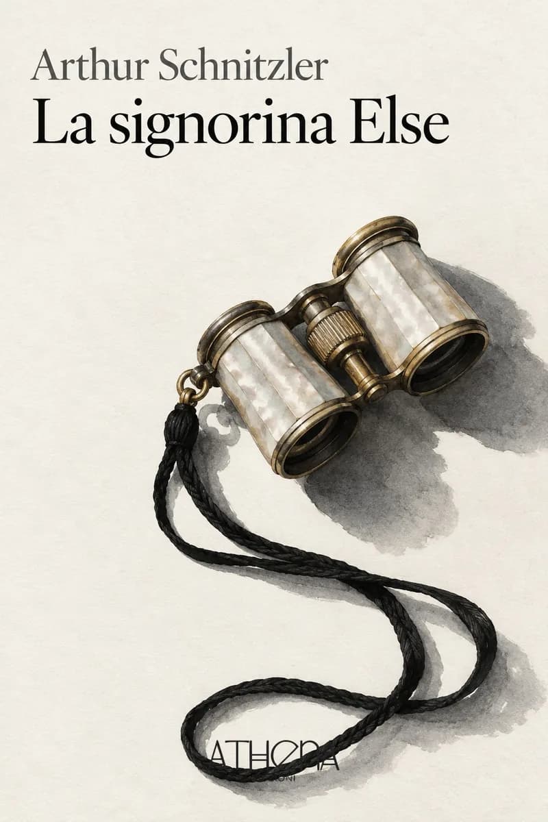 La signorina Else di Arthur Schnitzler – copertina Edizioni Athena