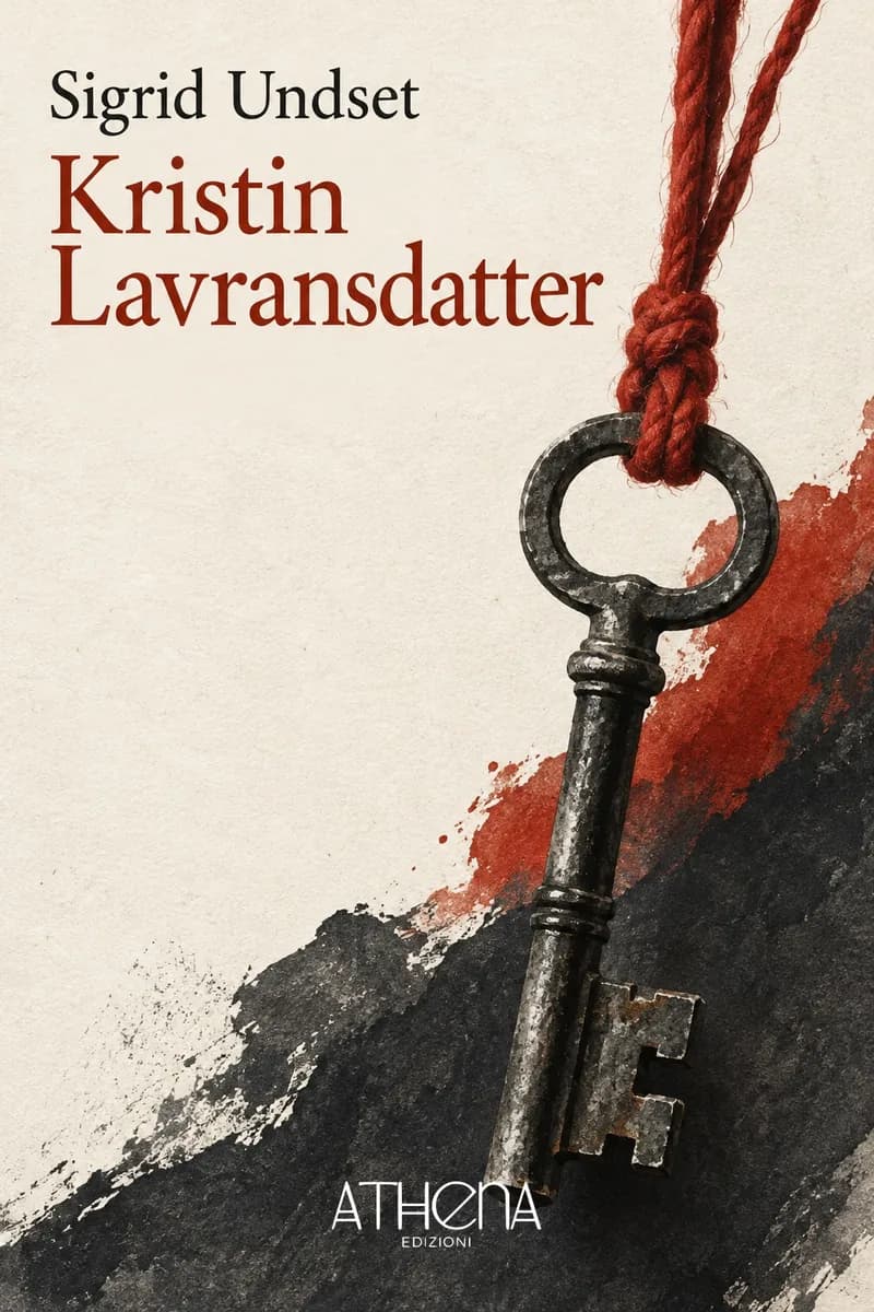 Kristin Lavransdatter di Sigrid Undset – copertina Edizioni Athena