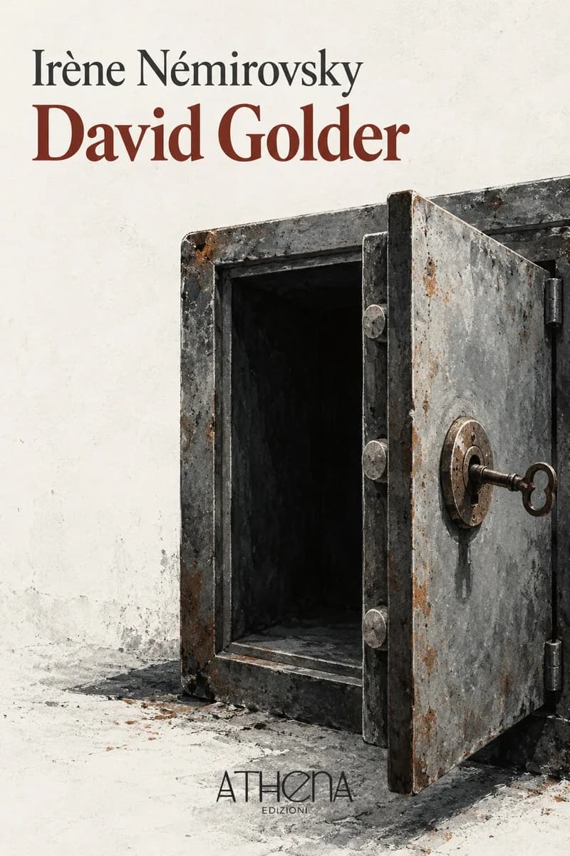 David Golder di Irène Némirovsky – copertina Edizioni Athena