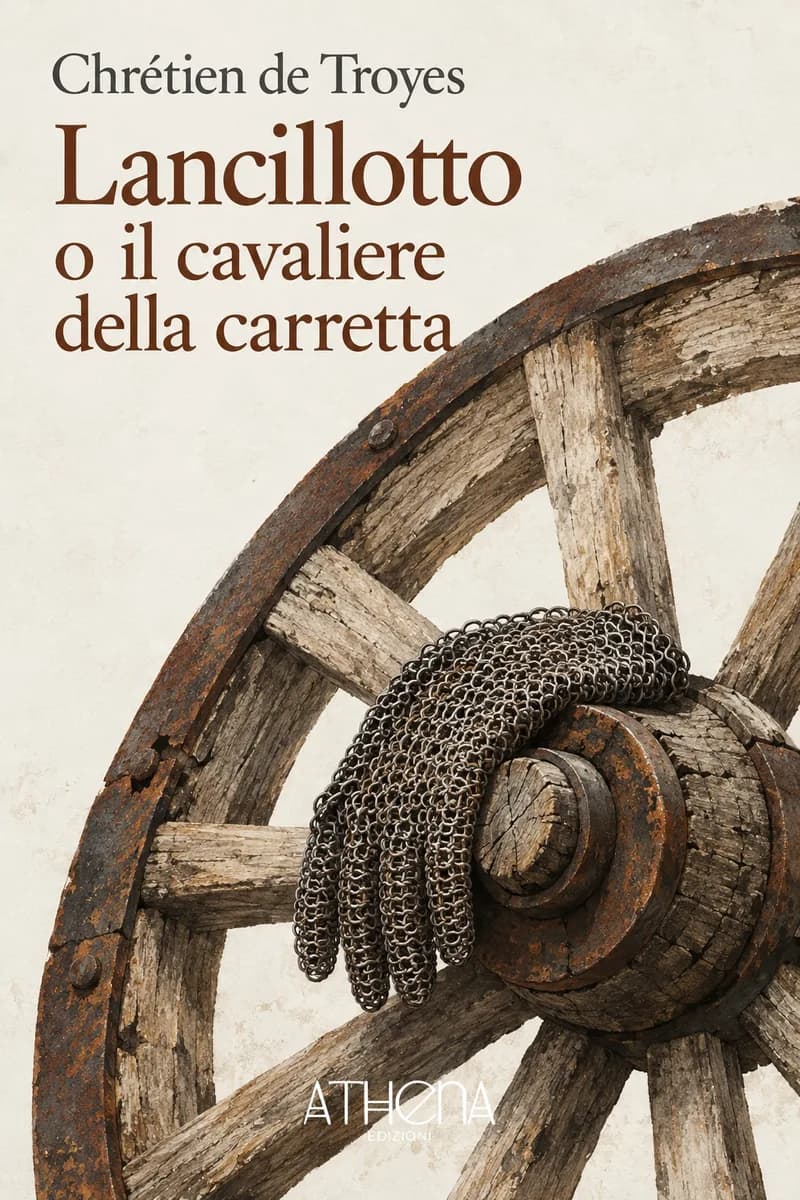 Lancillotto o il cavaliere della carretta di Chrétien de Troyes – copertina Edizioni Athena