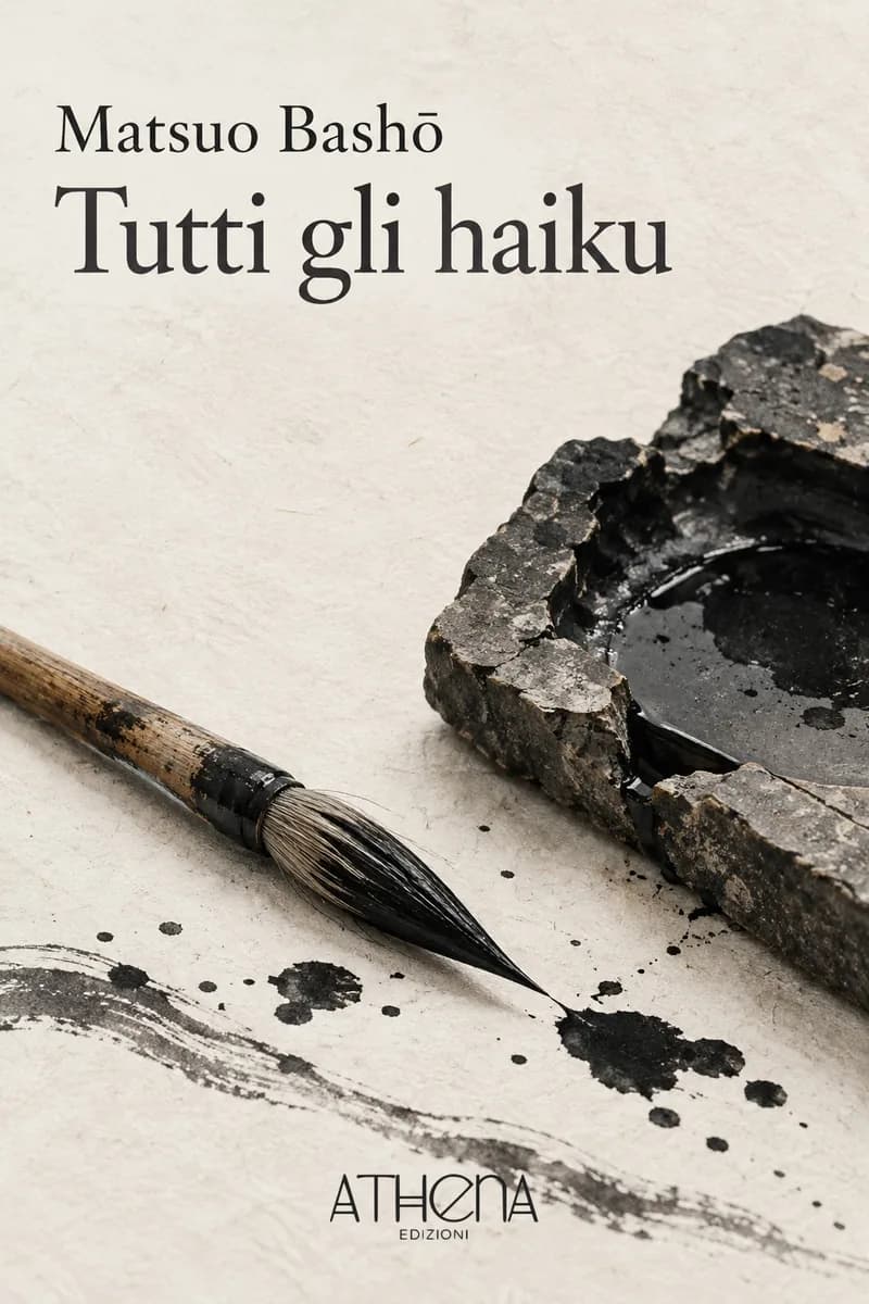 Tutti gli haiku di Matsuo Bashō – copertina Edizioni Athena