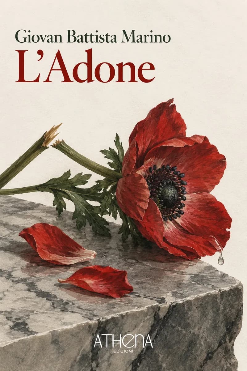 L'Adone di Giovan Battista Marino – copertina Edizioni Athena