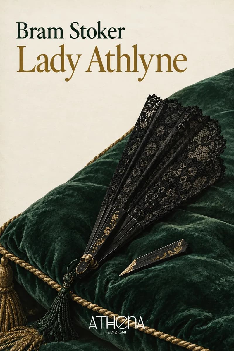 Lady Athlyne di Bram Stoker – copertina Edizioni Athena