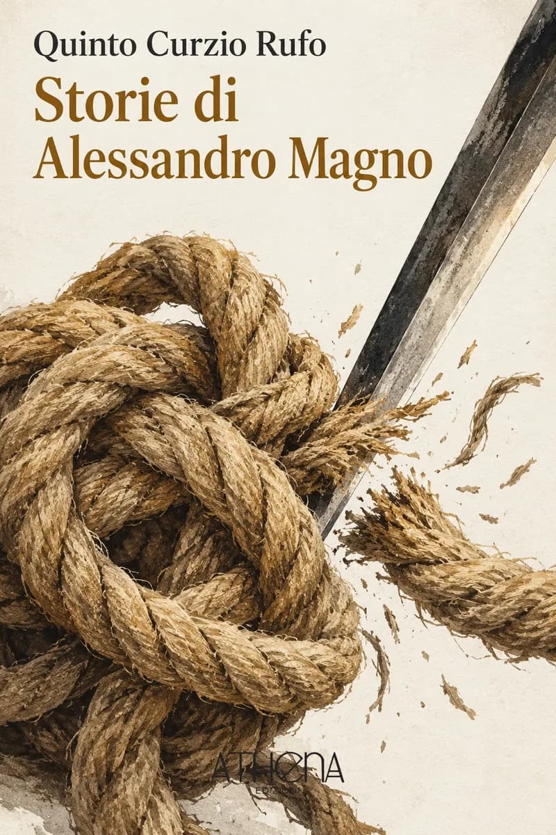Storie di Alessandro Magno di Quinto Curzio Rufo – copertina Edizioni Athena