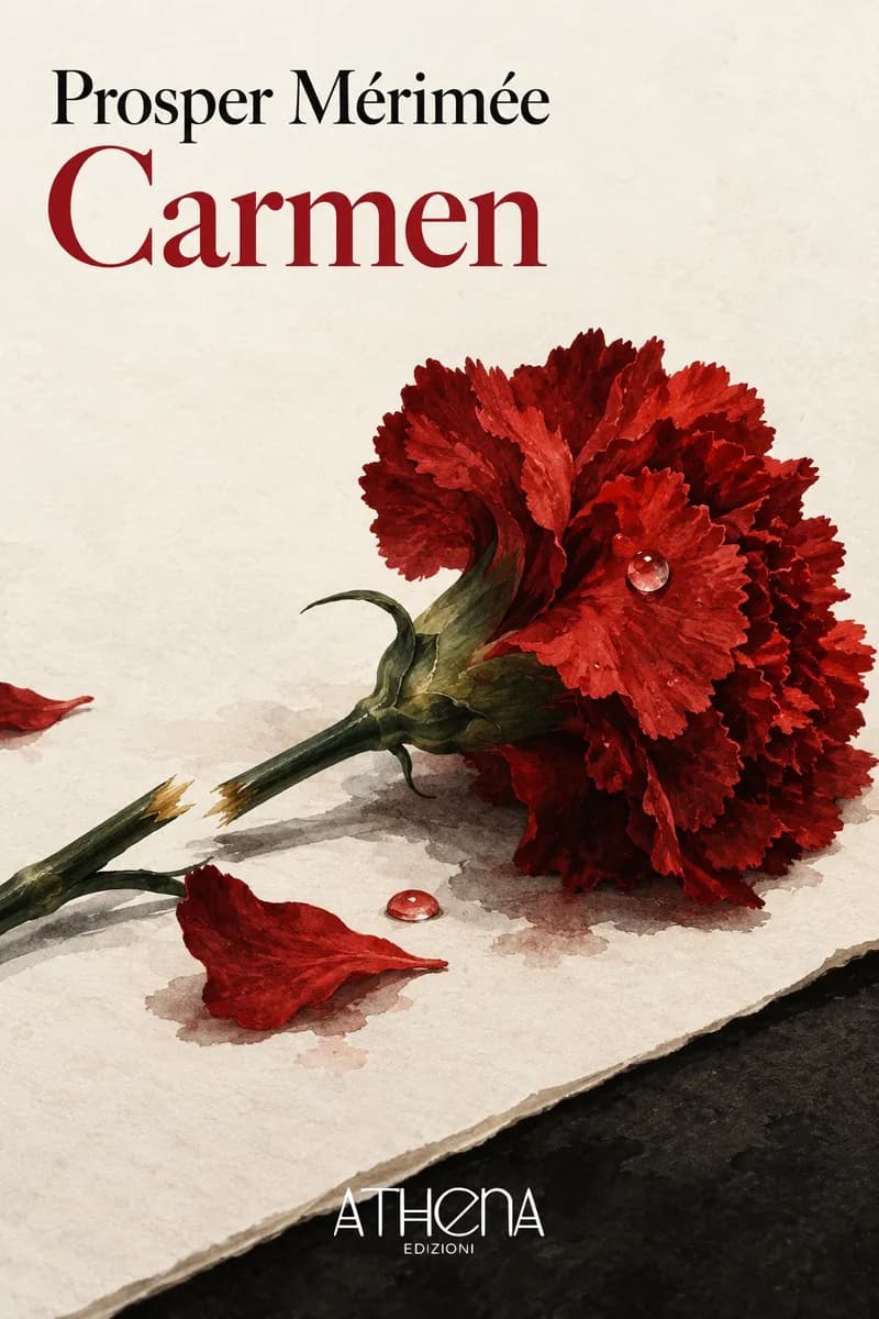 Carmen di Prosper Mérimée – copertina Edizioni Athena