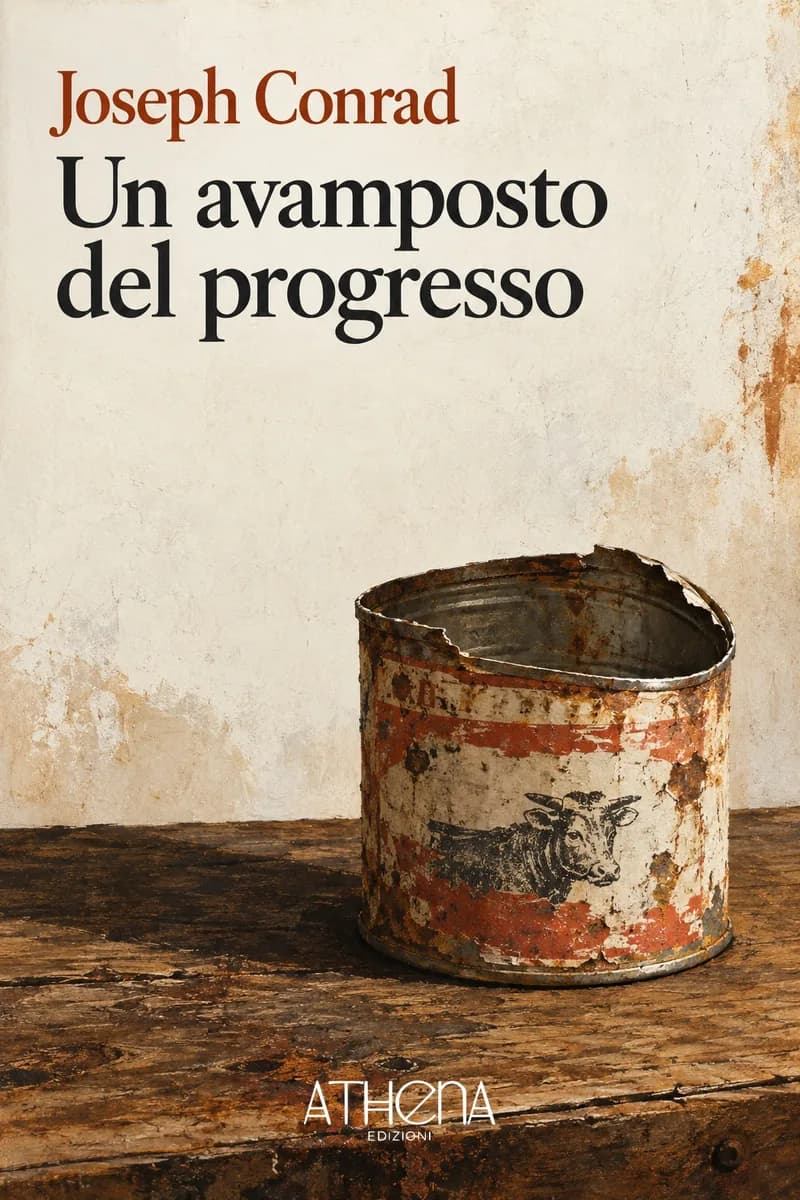 Un avamposto del progresso di Joseph Conrad – copertina Edizioni Athena