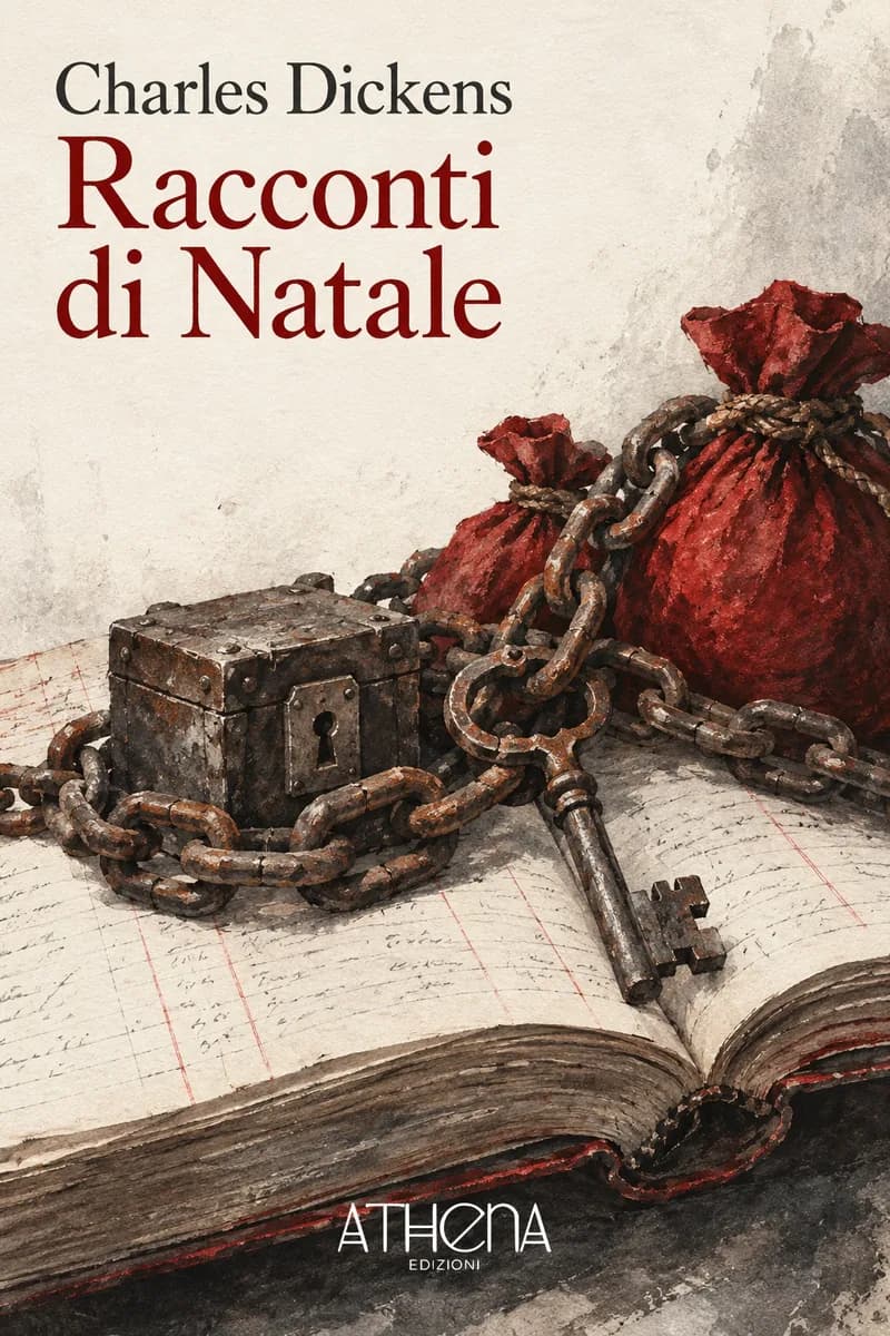 Racconti di Natale di Charles Dickens – copertina Edizioni Athena
