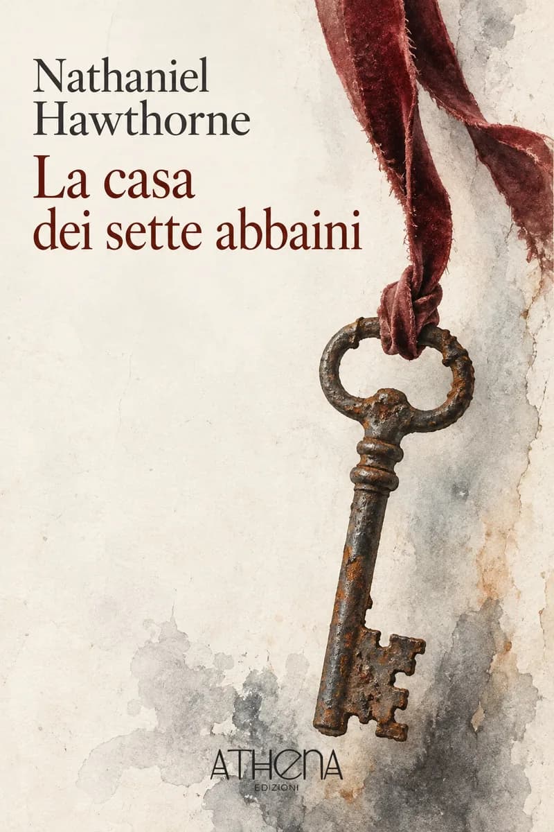 La casa dei sette abbaini di Nathaniel Hawthorne – copertina Edizioni Athena