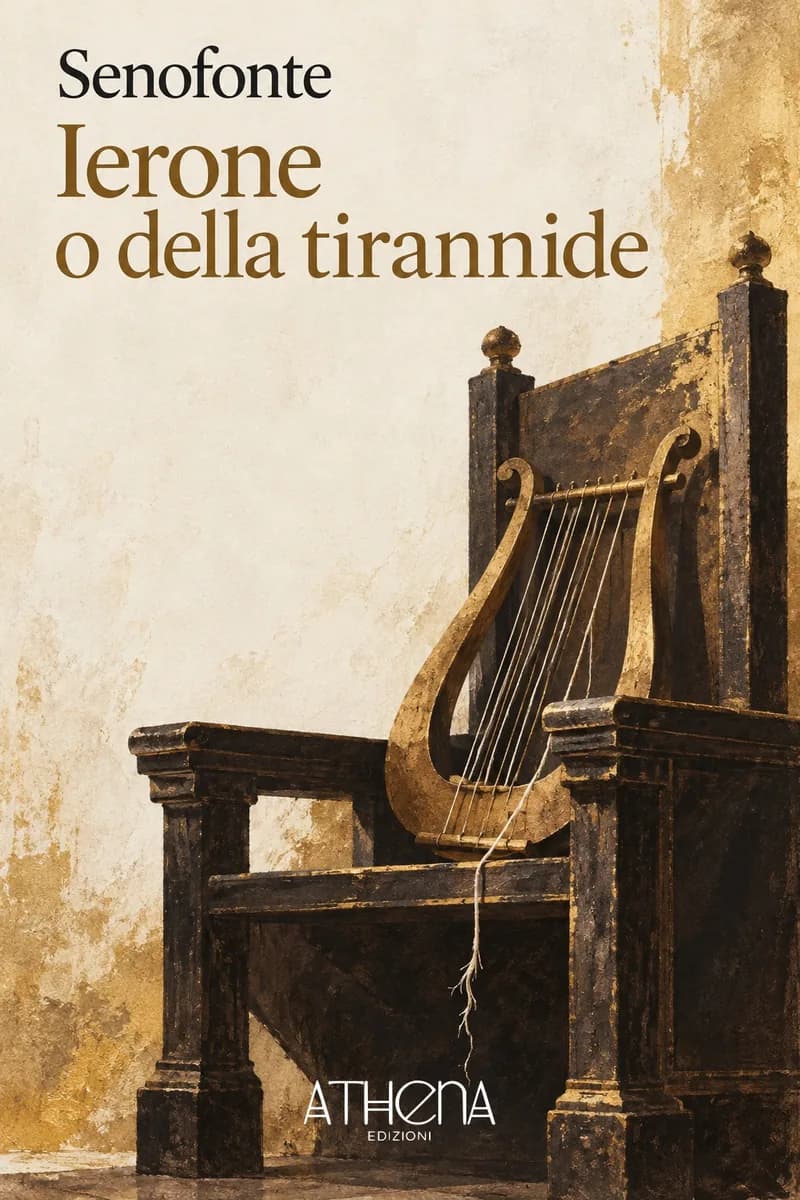 Ierone o della tirannide di Senofonte – copertina Edizioni Athena