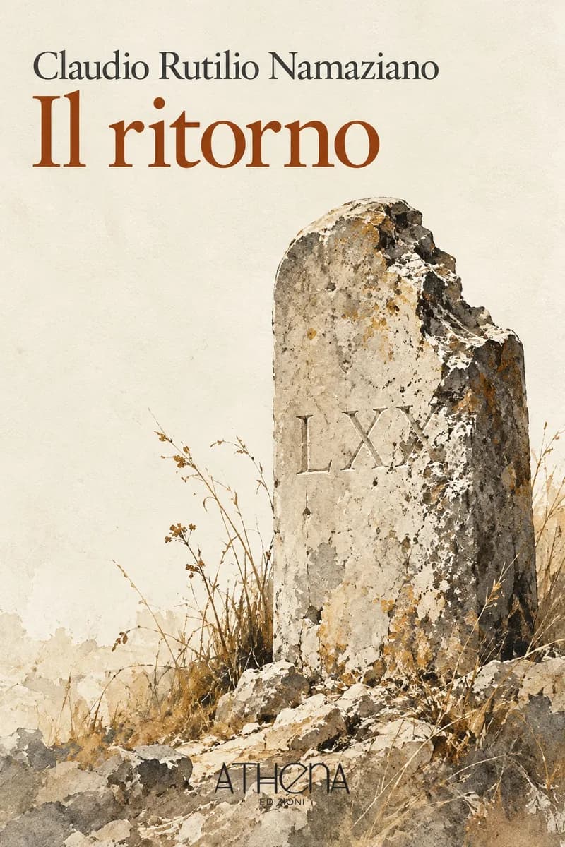 Il ritorno di Claudio Rutilio Namaziano – copertina Edizioni Athena