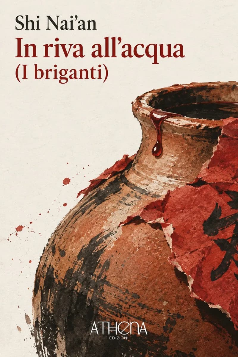 In riva all'acqua (I briganti) di Shi Nai'an – copertina Edizioni Athena