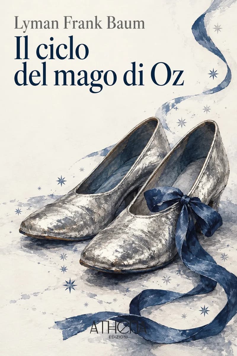 Il ciclo del mago di Oz di Lyman Frank Baum – copertina Edizioni Athena