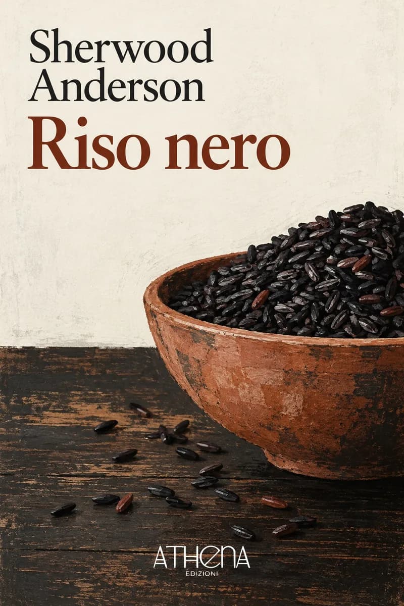 Riso nero di Sherwood Anderson – copertina Edizioni Athena