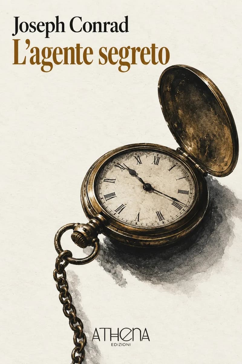 L'agente segreto di Joseph Conrad – copertina Edizioni Athena