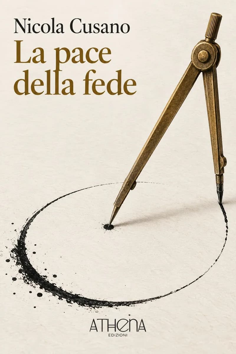 La pace della fede di Nicola Cusano – copertina Edizioni Athena