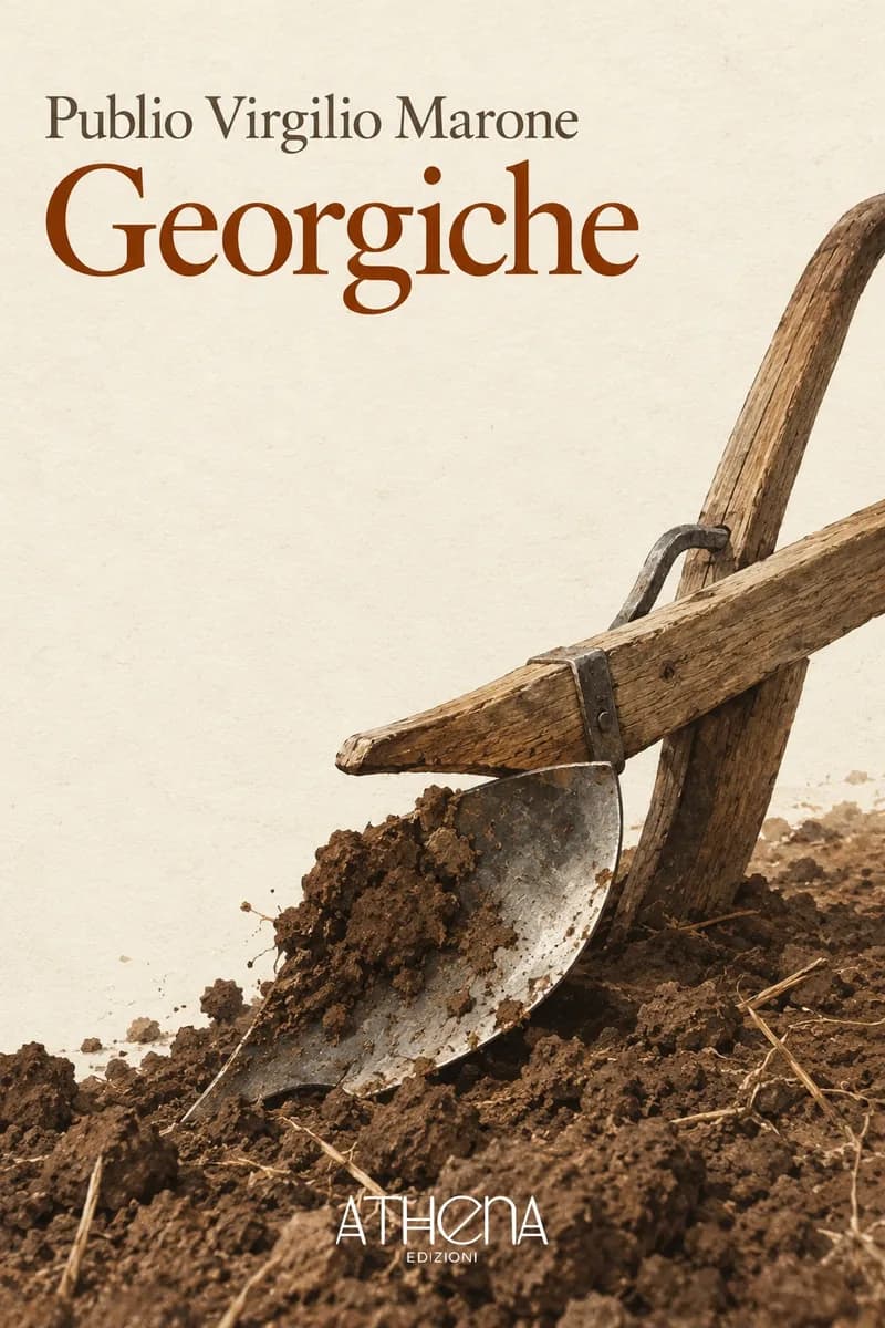 Georgiche di Publio Virgilio Marone – copertina Edizioni Athena