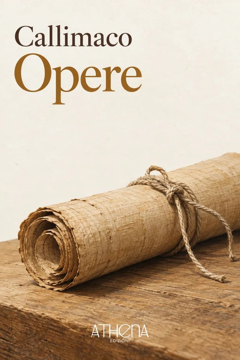 Opere di Callimaco – copertina Edizioni Athena