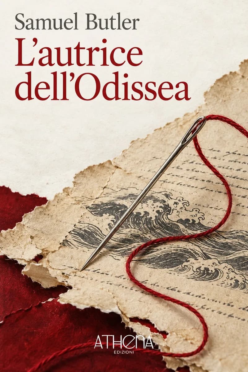 L'autrice dell'Odissea di Samuel Butler – copertina Edizioni Athena
