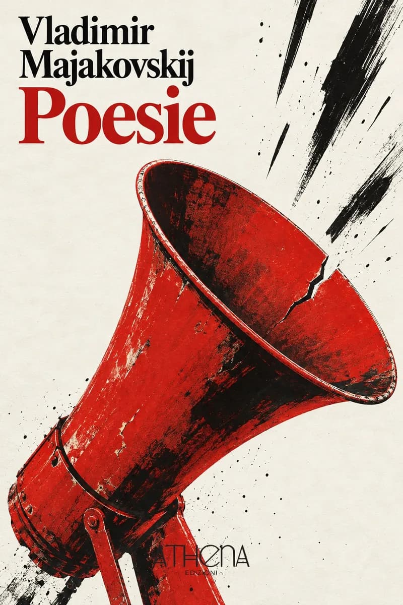 Poesie di Vladimir Majakovskij – copertina Edizioni Athena