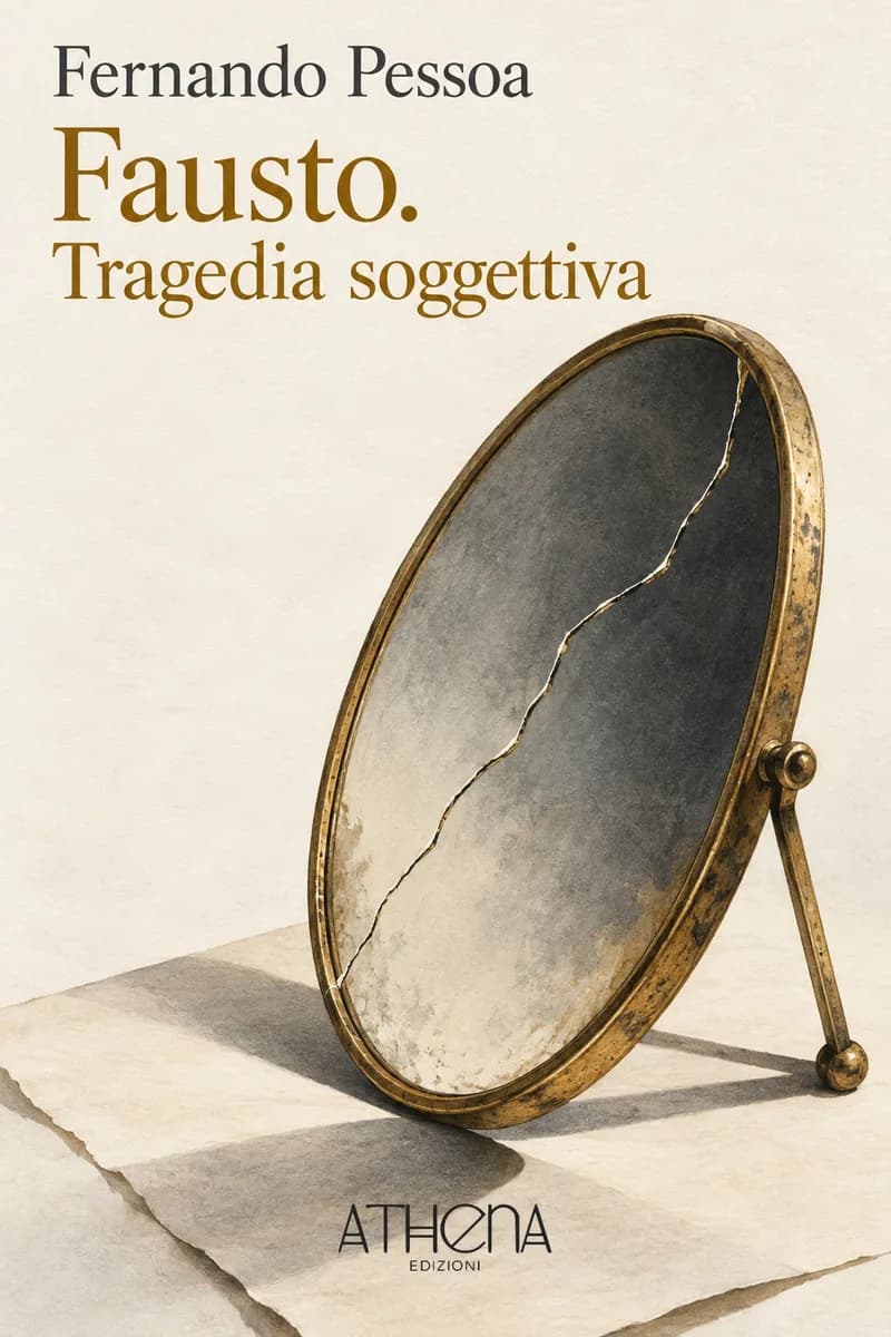 Fausto. Tragedia soggettiva di Fernando Pessoa – copertina Edizioni Athena
