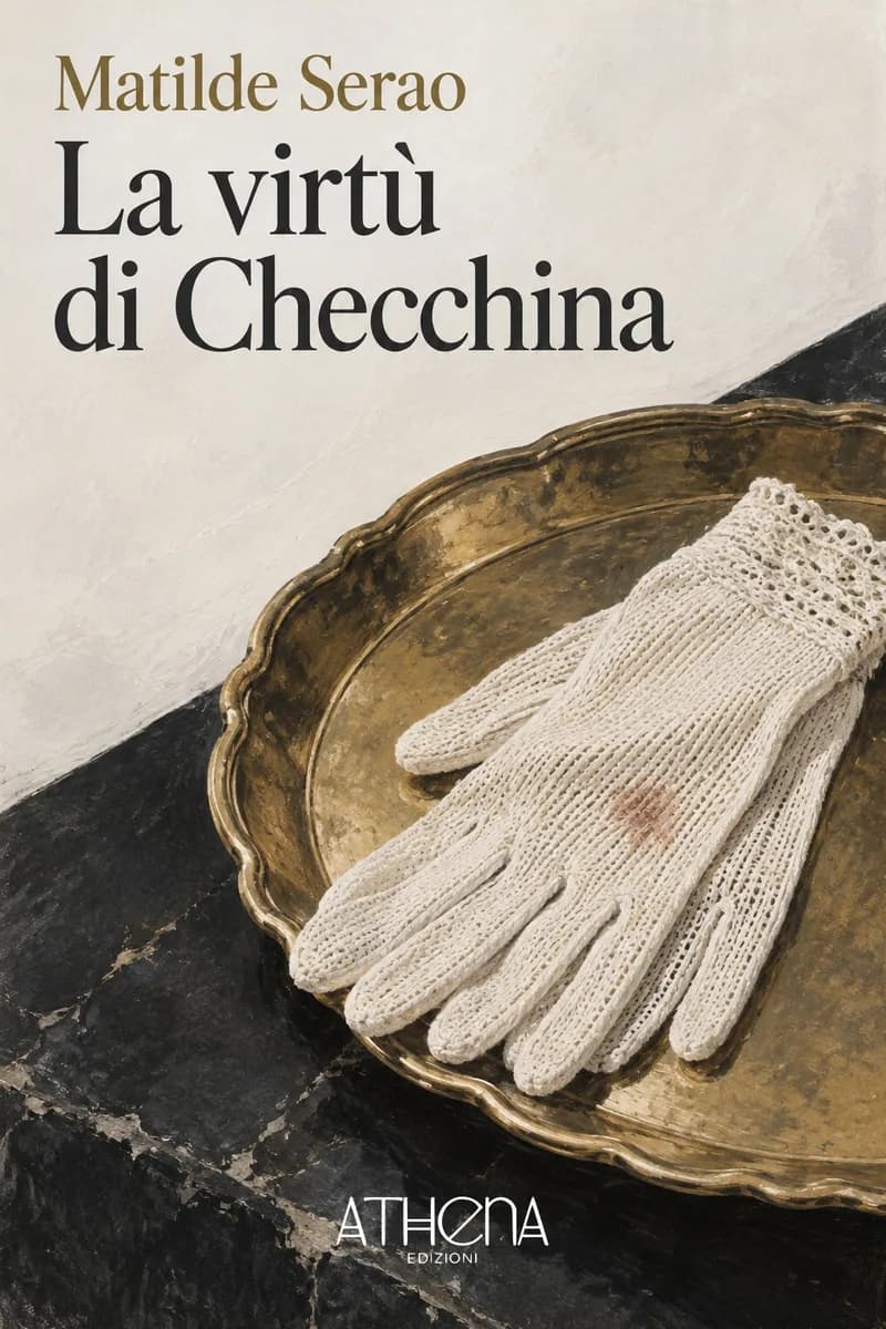 La virtù di Checchina di Matilde Serao – copertina Edizioni Athena