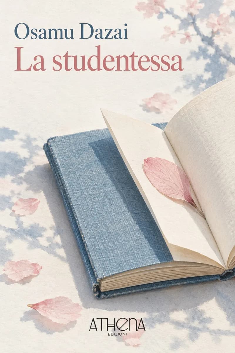 La studentessa di Osamu Dazai – copertina Edizioni Athena