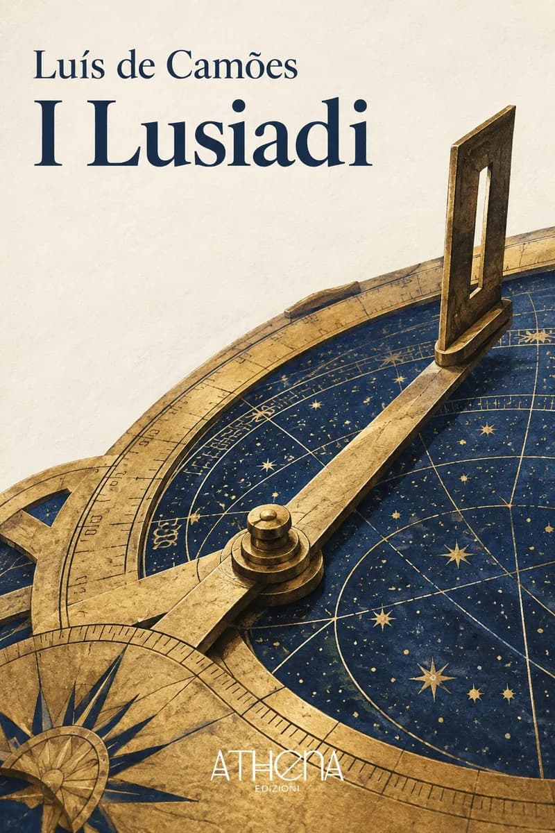 I Lusiadi di Luís de Camões – copertina Edizioni Athena