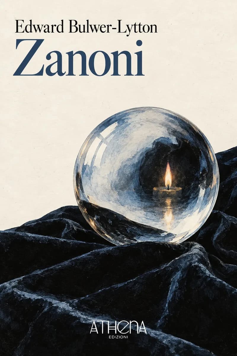 Zanoni di Edward Bulwer-Lytton – copertina Edizioni Athena