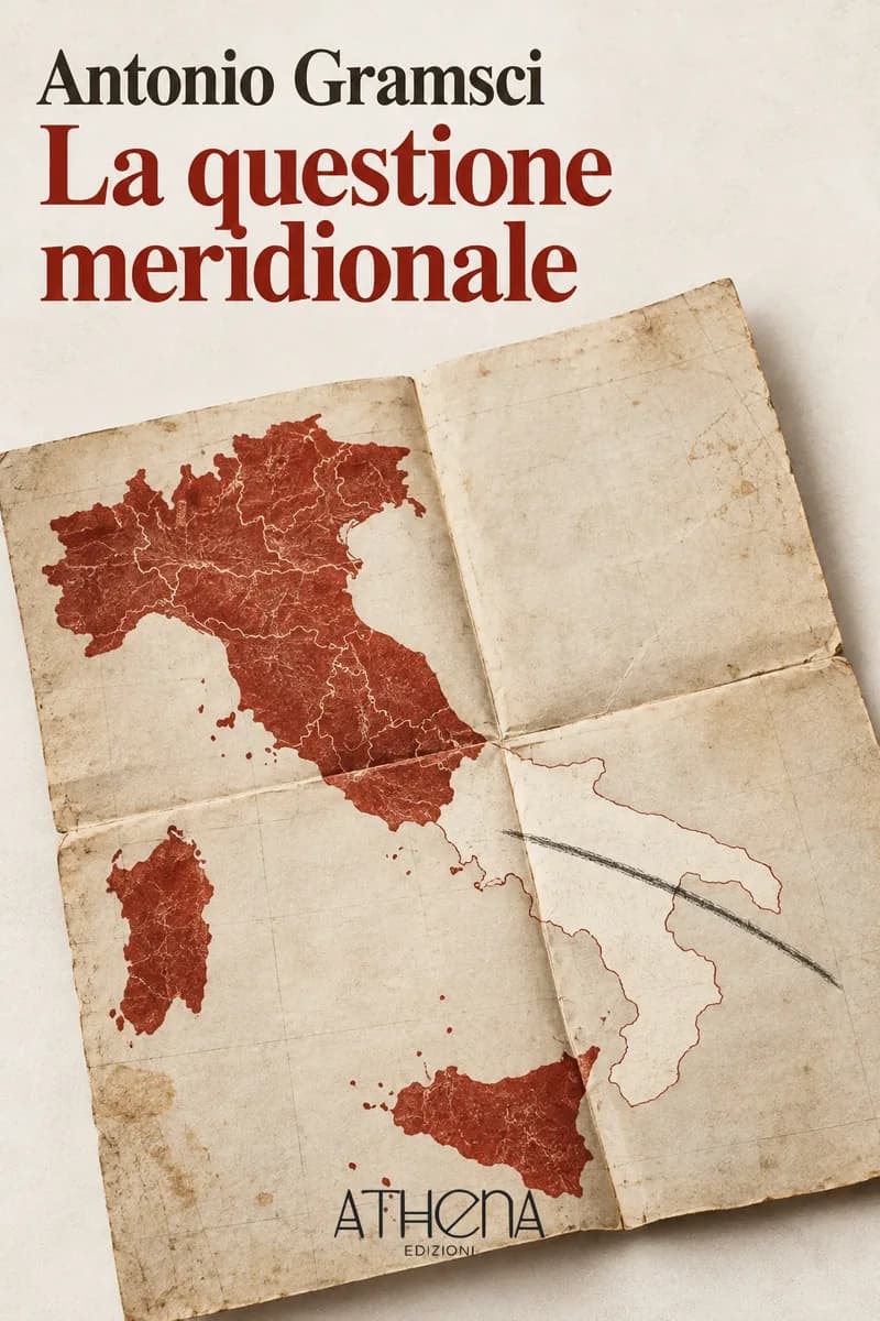 La questione meridionale di Antonio Gramsci – copertina Edizioni Athena