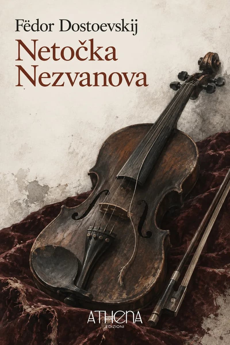Netočka Nezvanova di Fëdor Dostoevskij – copertina Edizioni Athena