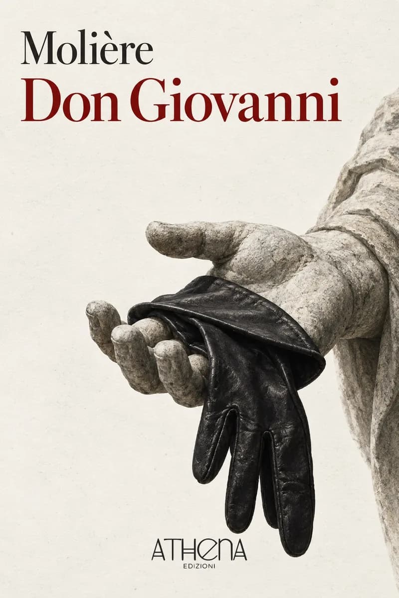 Don Giovanni di Molière – copertina Edizioni Athena