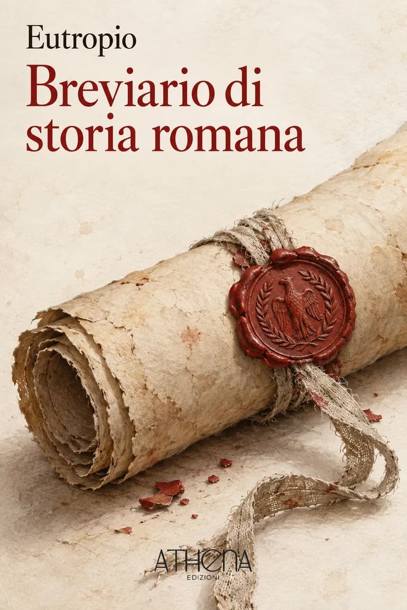 Breviario di storia romana di Eutropio – copertina Edizioni Athena