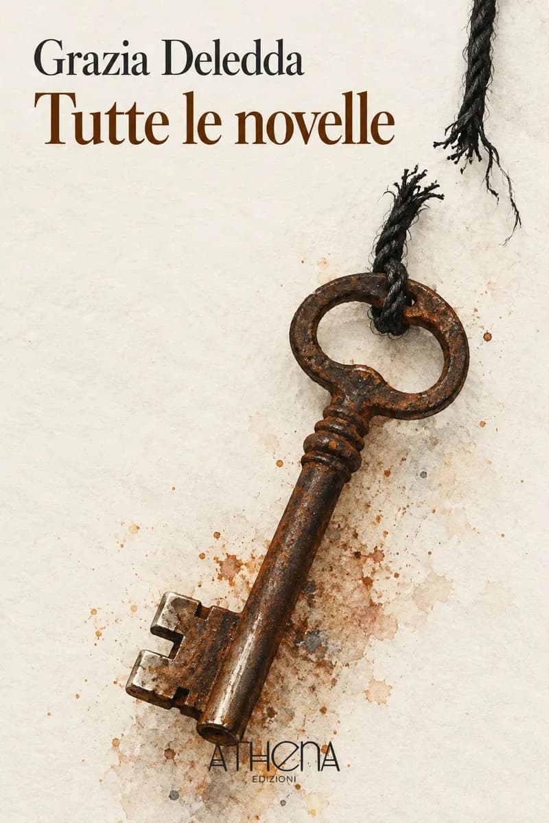 Tutte le novelle di Grazia Deledda – copertina Edizioni Athena