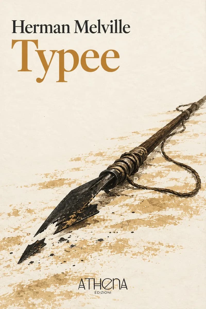 Typee di Herman Melville – copertina Edizioni Athena