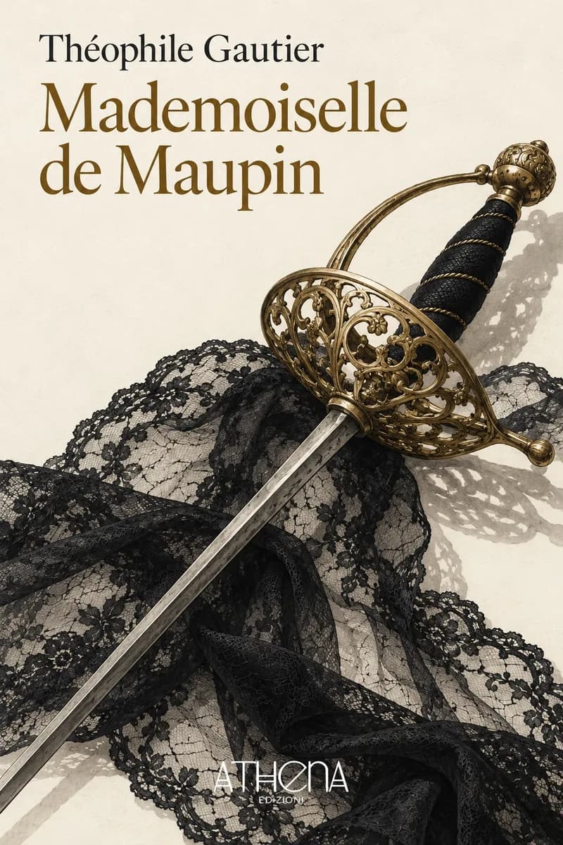 Mademoiselle de Maupin di Théophile Gautier – copertina Edizioni Athena