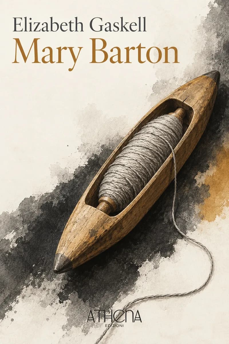 Mary Barton di Elizabeth Gaskell – copertina Edizioni Athena