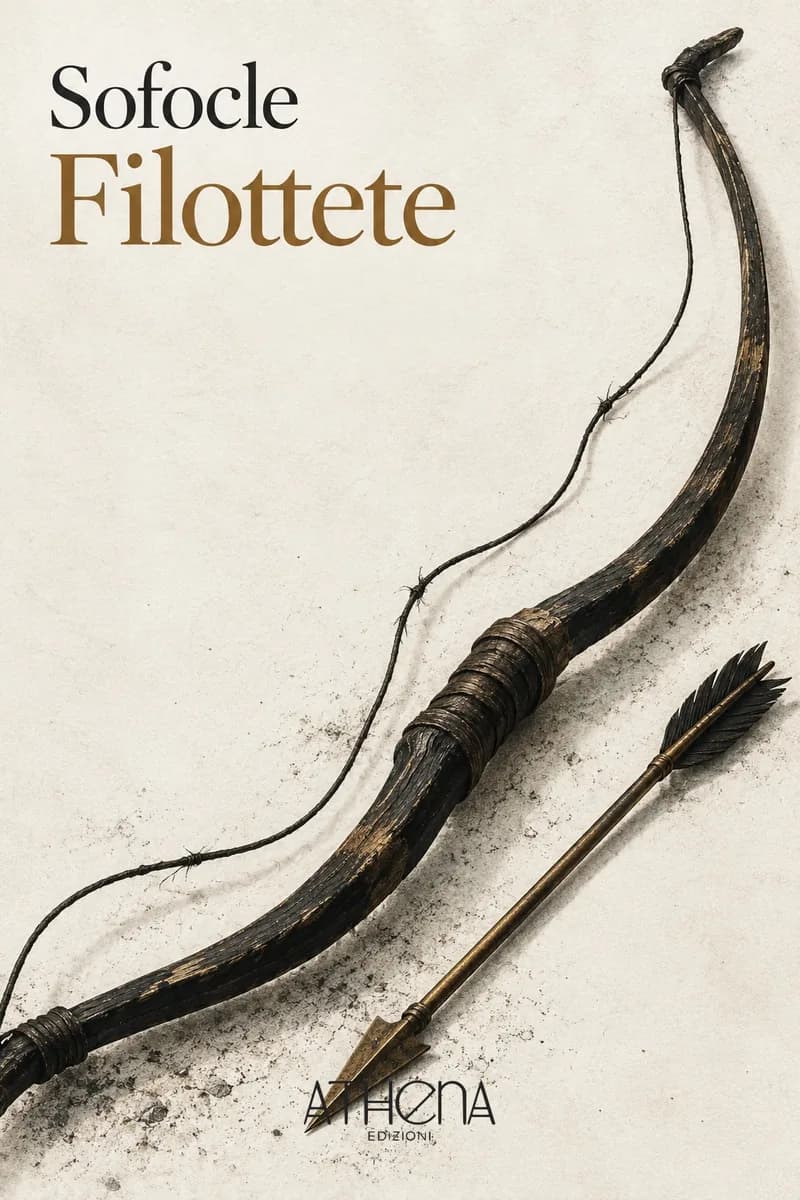 Filottete di Sofocle – copertina Edizioni Athena
