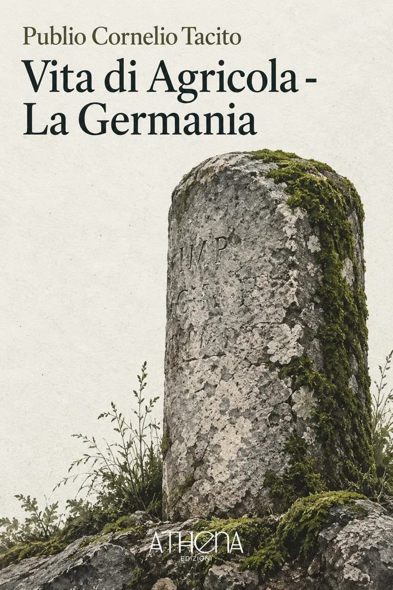 Vita di Agricola - La Germania di Publio Cornelio Tacito – copertina Edizioni Athena