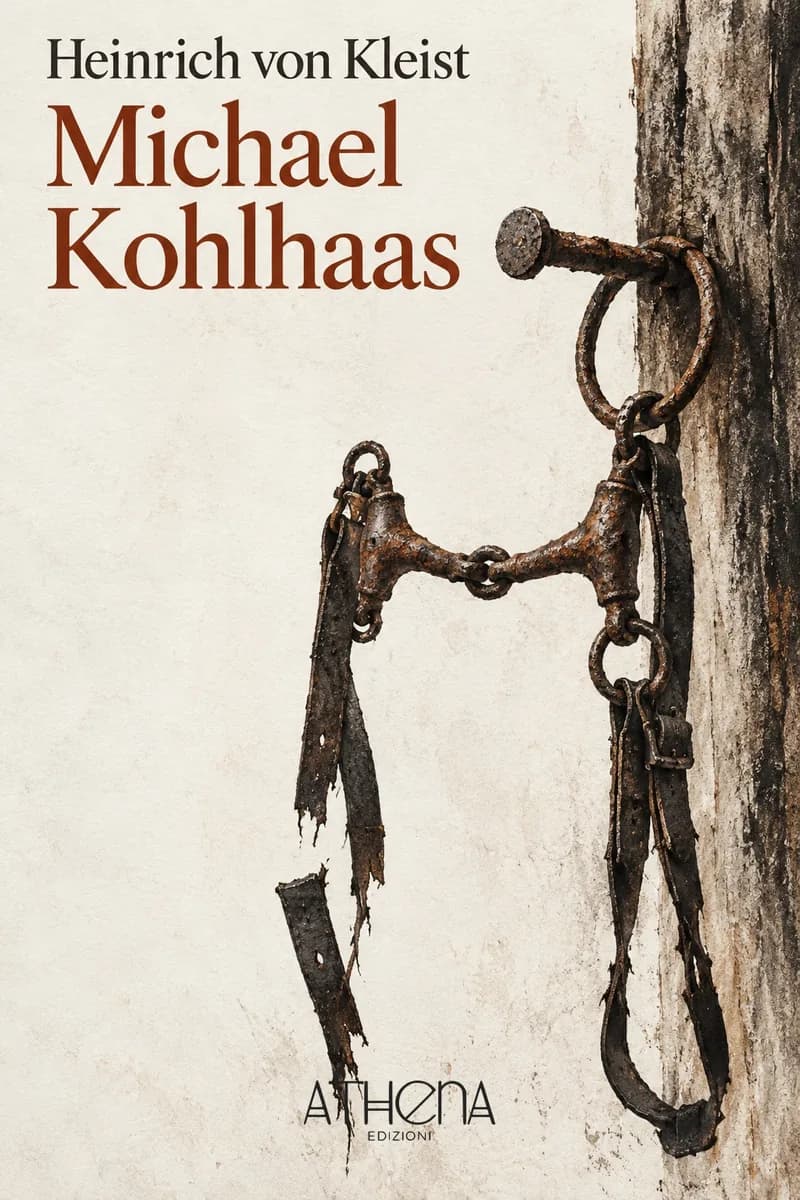 Michael Kohlhaas di Heinrich von Kleist – copertina Edizioni Athena