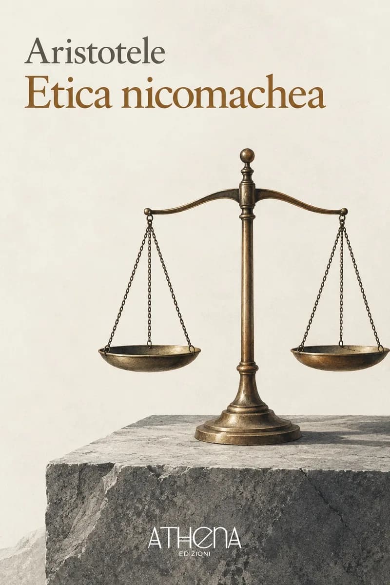 Etica nicomachea di Aristotele – copertina Edizioni Athena