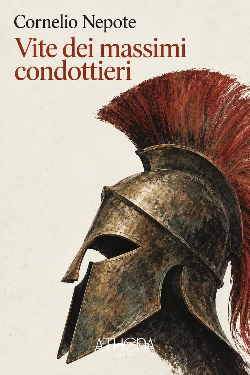 Vite dei massimi condottieri di Cornelio Nepote – copertina Edizioni Athena