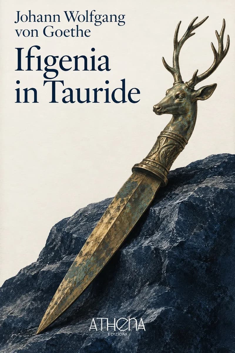 Ifigenia in Tauride di Johann Wolfgang von Goethe – copertina Edizioni Athena